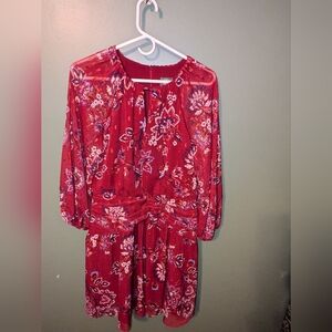 Vince Camuto Red Dress Size 8